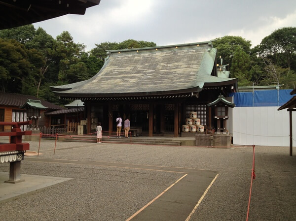 大宮氷川神社の拝殿