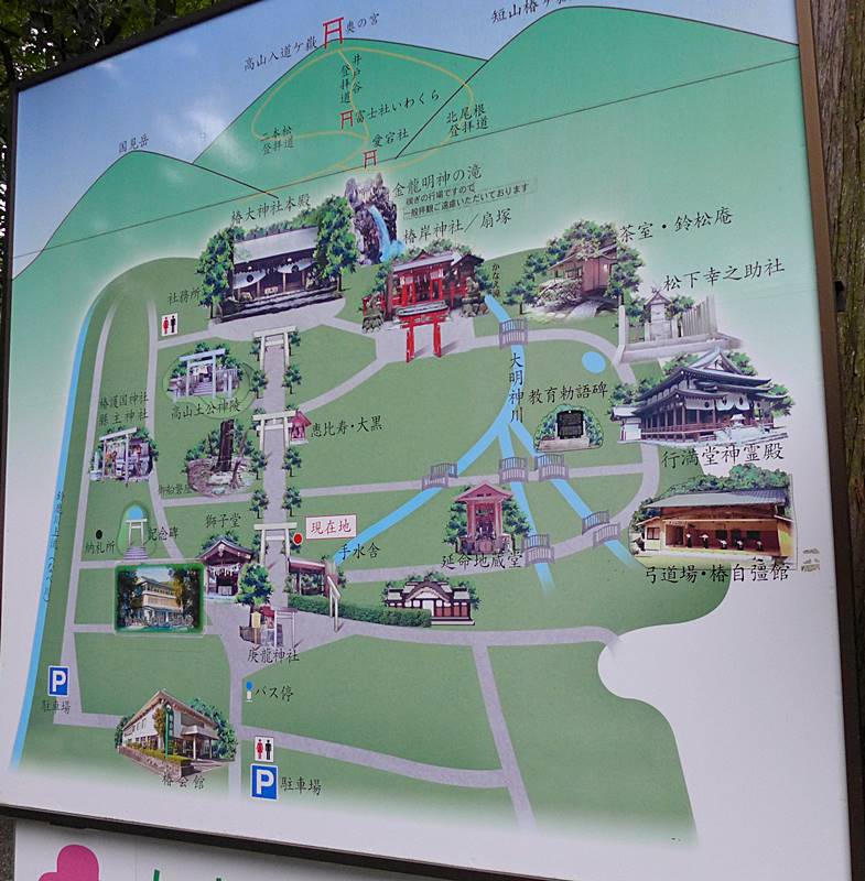 椿大神社マップ