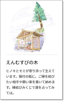 三峯神社・えんむすびの木
