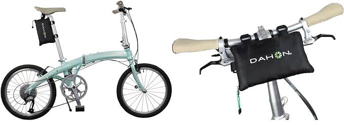 DAHON SLIP BAG20は小さいので、自転車に取り付けても邪魔になりません。